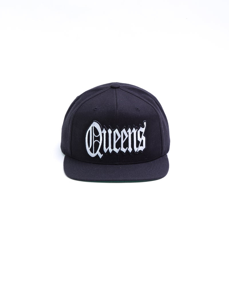 “QUEENS County” Black Queens 5Boro Series Hat