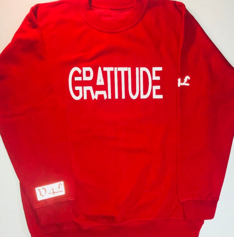“GRATITUDE” Values 4 Life (Red)
